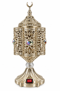 Silver Crown Incense Burner