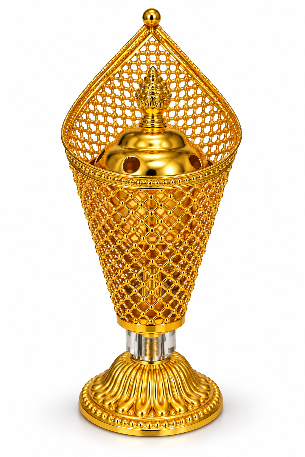 Ornate Royal Gold Electric Incense Burner